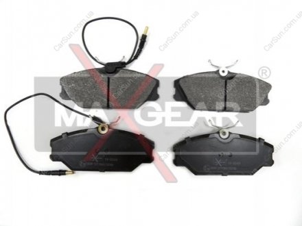 Комплект тормозных накладок, дисковый тормоз MAXGEAR 19-0548 (фото 1)
