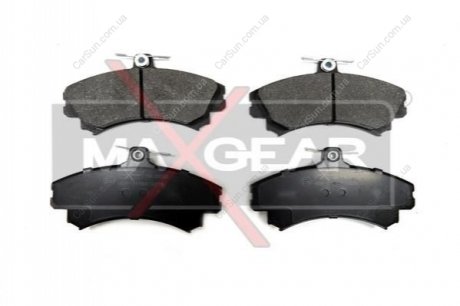 Комплект тормозных накладок, дисковый тормоз MAXGEAR 19-0550 (фото 1)
