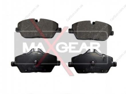 Комплект тормозных накладок, дисковый тормоз MAXGEAR 19-0564