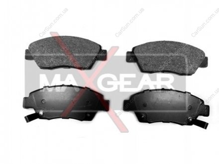 Комплект гальмівних накладок, дискове гальмо MAXGEAR 19-0573 (фото 1)