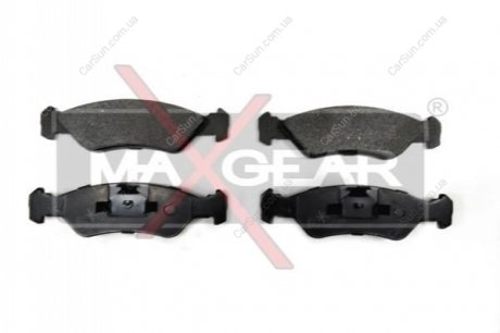 Комплект тормозных накладок, дисковый тормоз MAXGEAR 19-0595 (фото 1)