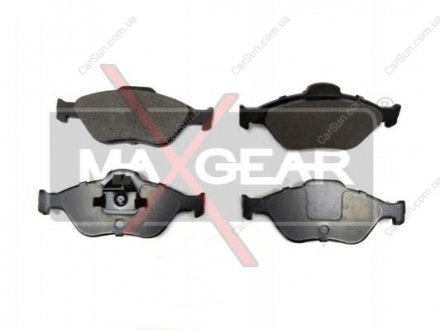 Комплект тормозных накладок, дисковый тормоз MAXGEAR 19-0619