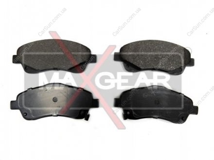Комплект тормозных накладок, дисковый тормоз MAXGEAR 19-0625 (фото 1)