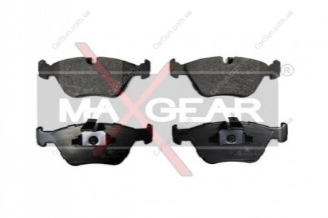 Комплект тормозных накладок, дисковый тормоз MAXGEAR 19-0635