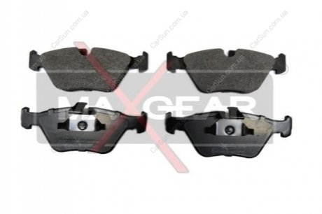 Комплект тормозных накладок, дисковый тормоз MAXGEAR 19-0636
