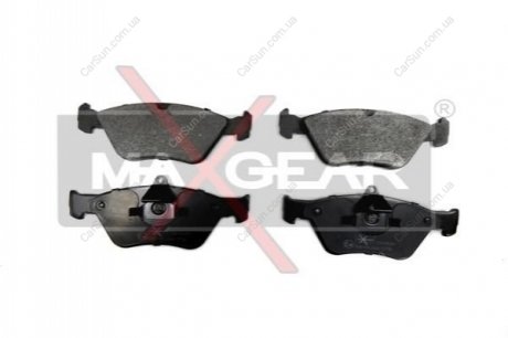 Комплект тормозных накладок, дисковый тормоз MAXGEAR 19-0640