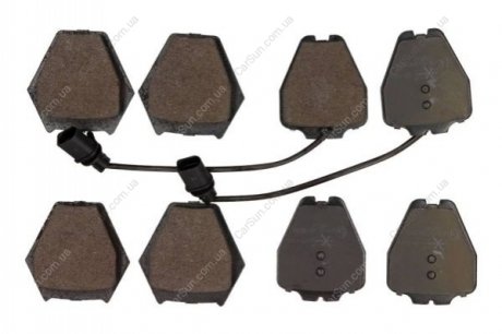 Комплект тормозных накладок, дисковый тормоз MAXGEAR 19-1121 (фото 1)
