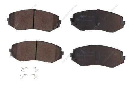 Комплект тормозных накладок, дисковый тормоз MAXGEAR 19-1457