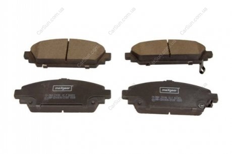 Комплект тормозных накладок, дисковый тормоз MAXGEAR 19-2868 (фото 1)