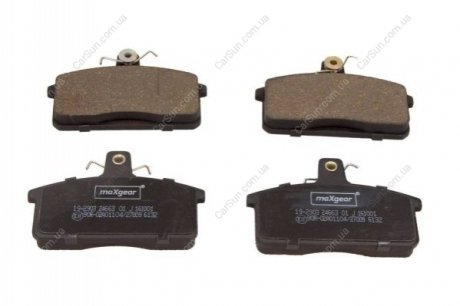 Комплект тормозных накладок, дисковый тормоз MAXGEAR 19-2903 (фото 1)