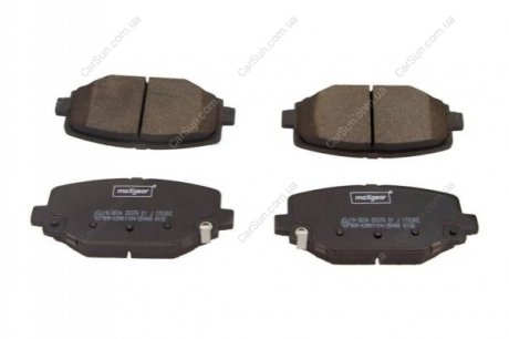 Комплект тормозных накладок, дисковый тормоз MAXGEAR 19-3034 (фото 1)