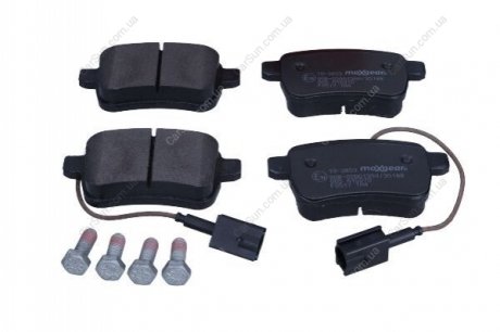 Комплект тормозных накладок, дисковый тормоз MAXGEAR 19-3853 (фото 1)