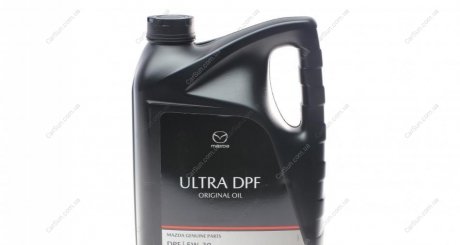 МАСЛО 5L 5W30 МОТОРНОЕ СИНТЕТИЧЕСКОЕ ULTRA DPF ORIGINAL OIL Diesel MAZDA 214199 (фото 1)