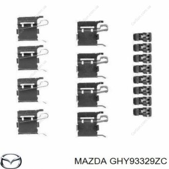 Скобы тормозных колодок - MAZDA GHY93329ZC (фото 1)