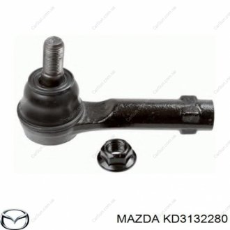 Наконечник рулевой тяги - MAZDA KD3132280 (фото 1)