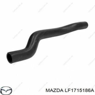 Патрубок радіатора охолоджування MAZDA LF1715186A