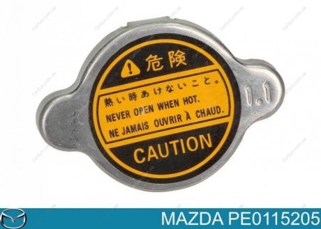 Крышка радиатора - MAZDA PE0115205