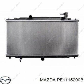 Радиатор охлаждения двигателя - MAZDA PE1115200B