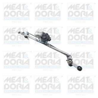 Mechanizm wycieraczek przГіd pasuje do: JEEP GRAND CHEROKEE IV 11.10- MEAT&DORIA 207085