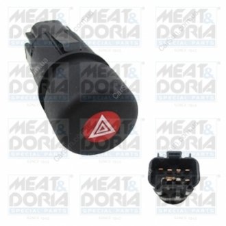 Вимикач аварійної світлової сигналізації MEAT&DORIA 23636