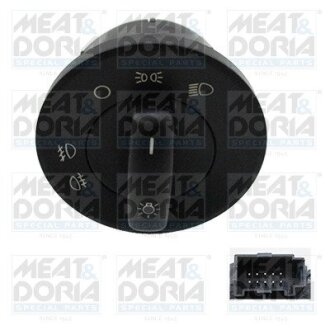 Переключатель света фар Skoda Octavia II 04-13 MEAT&DORIA 23861