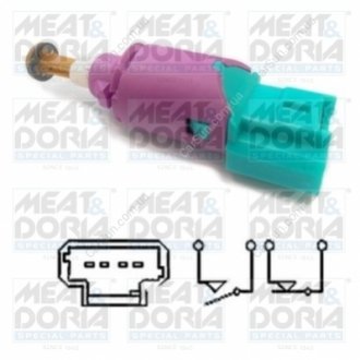 Перемикач стоп-сигналу MEAT&DORIA 35090 (фото 1)