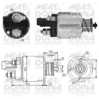 Автозапчасть MEAT&DORIA 46158