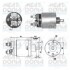 Elektromagnes rozrusznika pasuje do: NISSAN QASHQAI I, TIIDA, X-TRAIL II RENAULT CLIO III, FLUENCE, GRAND SCENIC III, LAGUNA III, MEGANE III, SCENIC III 1.8/2.0/2.0ALK 09.06- MEAT&DORIA 46274 (фото 1)