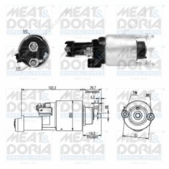 Магнітний перемикач, стартер MEAT&DORIA 46315 (фото 1)