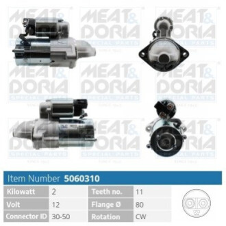 Стартер Santa FE 12- MEAT&DORIA 5060310