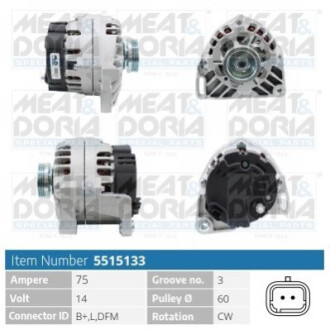 ГЕНЕРАТОР MEAT&DORIA 5515133