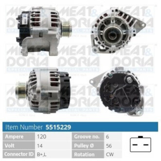 ГЕНЕРАТОР MEAT&DORIA 5515229