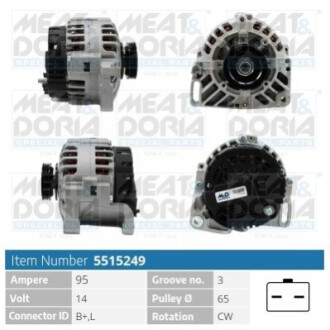 ГЕНЕРАТОР MEAT&DORIA 5515249