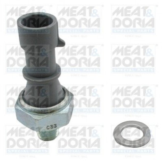 Датчик тиску оливи Opel Combo/Astra/Vectra/Corsa 1.0-1.8 96- (M10x1) MEAT&DORIA 72085