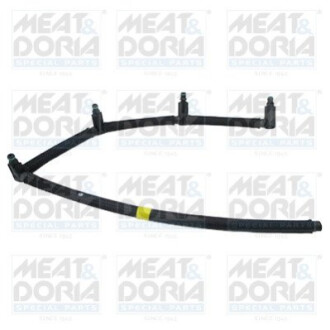 MEATDORIA CITROEN Шланг обратки топлива Berlingo 05-,C2/3/4,C5 II,III,Jumpy,Peugeot 206,207,307,407,Expert,Partner 1.6HDI MEAT&DORIA 9828