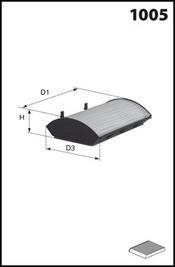 Автозапчасть MECAFILTER ELR7183