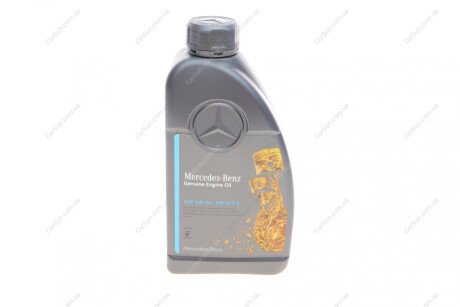 Олива моторна 5W-40 MB 229.5 (1 Liter) MERCEDES-BENZ 000989630811AAEW