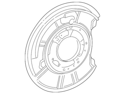 Оригін. запчастини MERCEDES MERCEDES-BENZ 2034230420