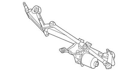 Мотор стеклоочистителя MERCEDES-BENZ 2468200040
