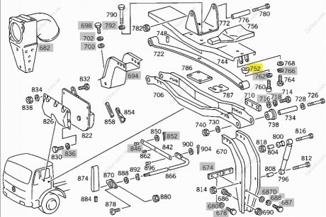 Автозапчасть MERCEDES-BENZ 3878910323