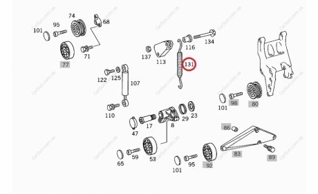 OE MERCEDES MERCEDES-BENZ 6069930510