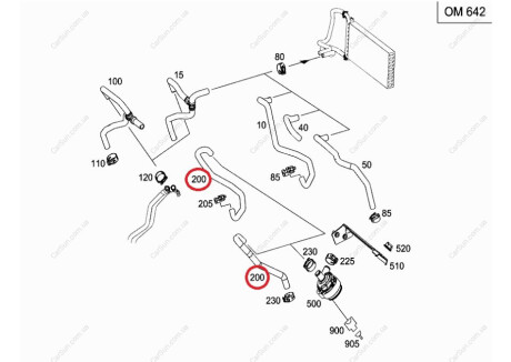 SCHLAUCH MERCEDES-BENZ 9068321323