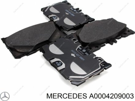Колодки тормозные передние Mercedes E W213 / GLC X253 / CLS C257 MERCEDES-BENZ A0004209003