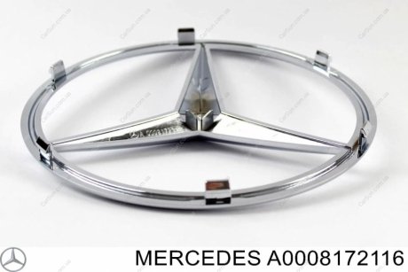Емблема MERCEDES-BENZ A0008172116 (фото 1)