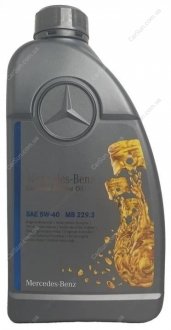 Масло моторное mb 229.3 5w-40, 1л MERCEDES-BENZ A000989850611AAEE