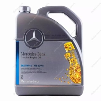 Моторна олія 5л MERCEDES-BENZ A000989860613