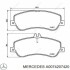 \'\' MERCEDES-BENZ A0074207420 (фото 1)