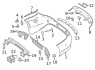 Заглушка буксировочного крюка MERCEDES-BENZ A1178850522 (фото 3)