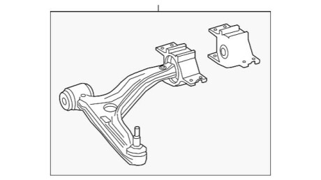 Важіль передньої підвіски MERCEDES-BENZ A1563300100