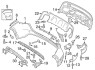 Вставка облицювання MERCEDES-BENZ A1568853425 64 (фото 3)